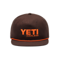 YETI COOLERS Flat Brim Rope Hat Coffee