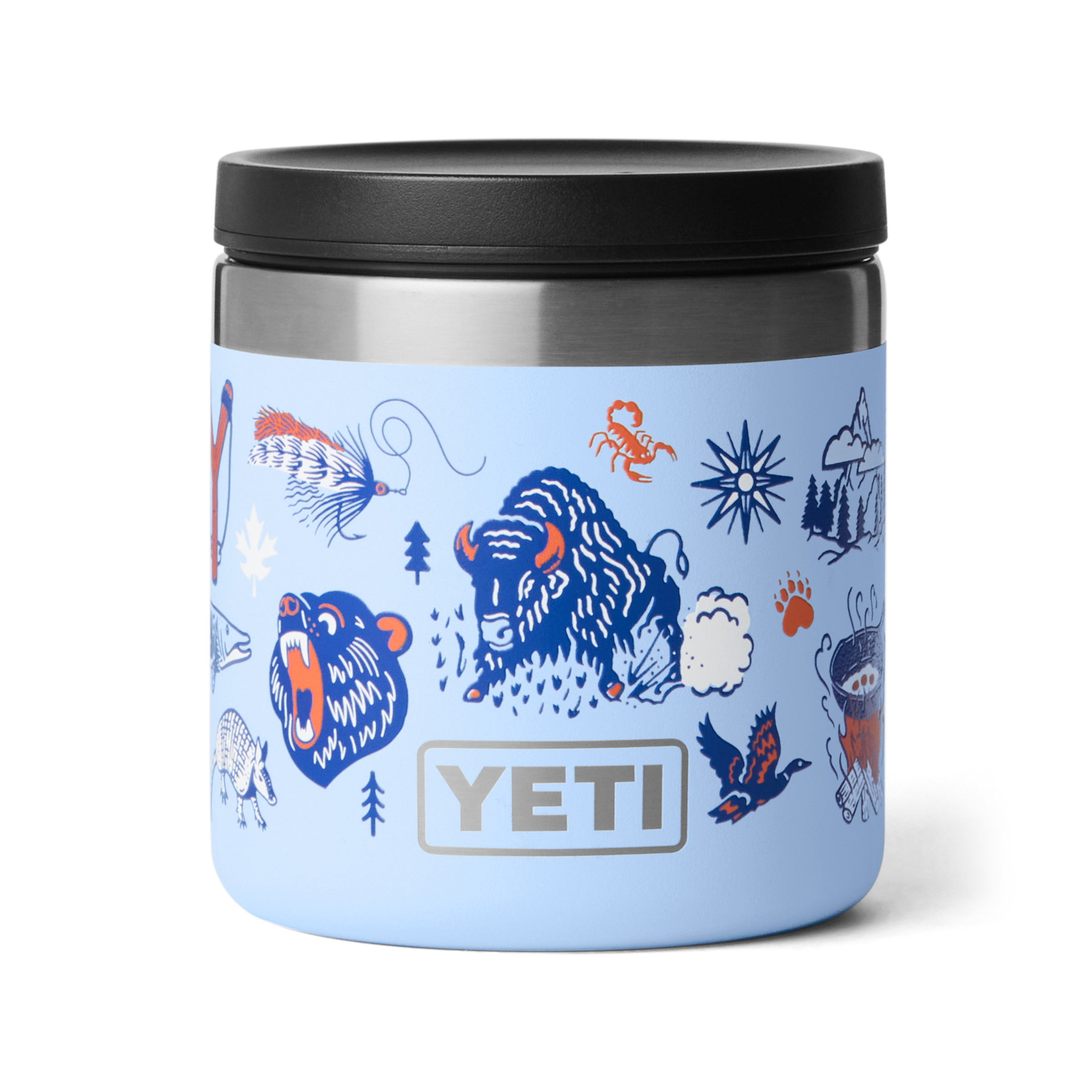 YETI Rambler® 8 oz (237 ml) Insulated Food Jar Big Sky Summer Camp