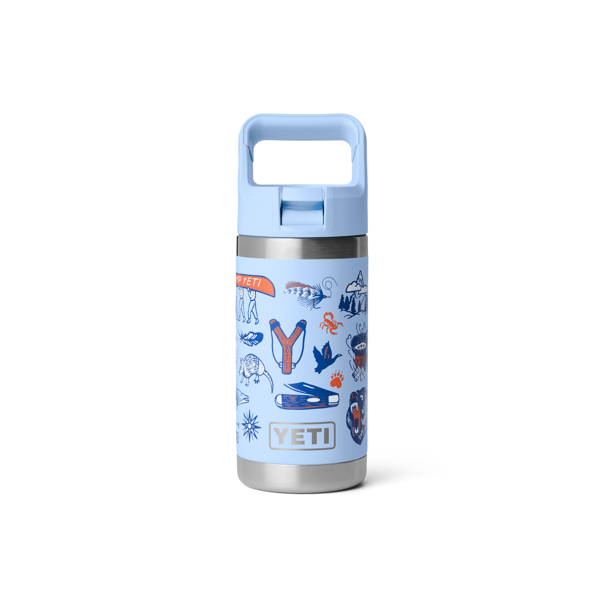 YETI Rambler® Jr 12 oz (355 ml) Kids' Bottle Big Sky Summer Camp